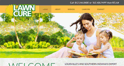 Desktop Screenshot of lawncure.com